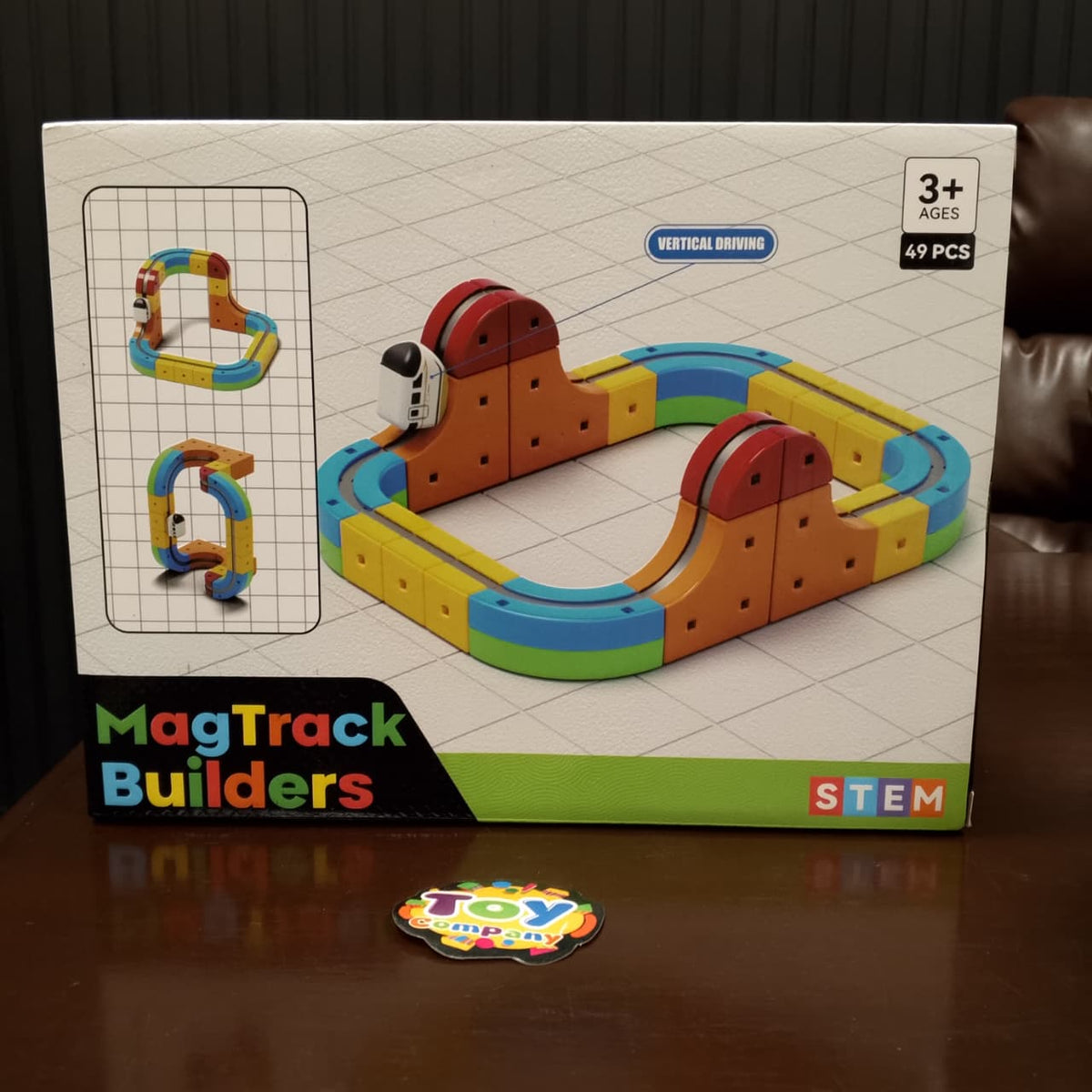 49Pcs DIY Magnetic Levitation Train Track Set