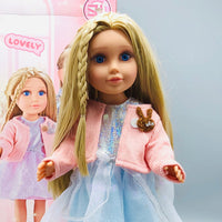 18* Inches Premium Movable Joints Princess Sparkle Doll