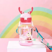 600ml Premium Transparent Sipper Water Bottle