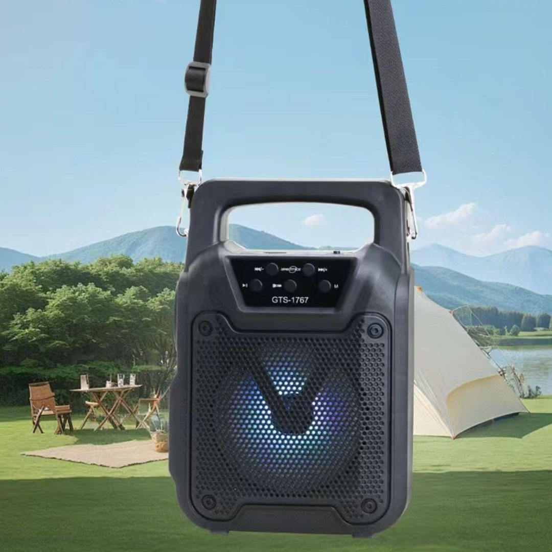 4Inch 2 Solar Panels wireless Speaker 
