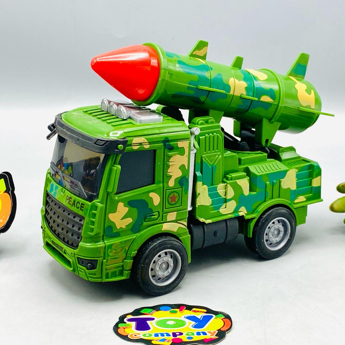 4Pcs Inertial Military Themed Vehicles   