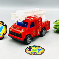 4Pcs Kids Fire Themed Vehicles