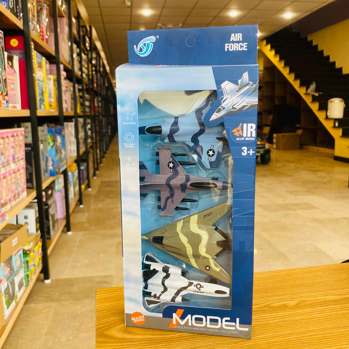 4Pcs Pullback Mini Alloy Aircraft Models