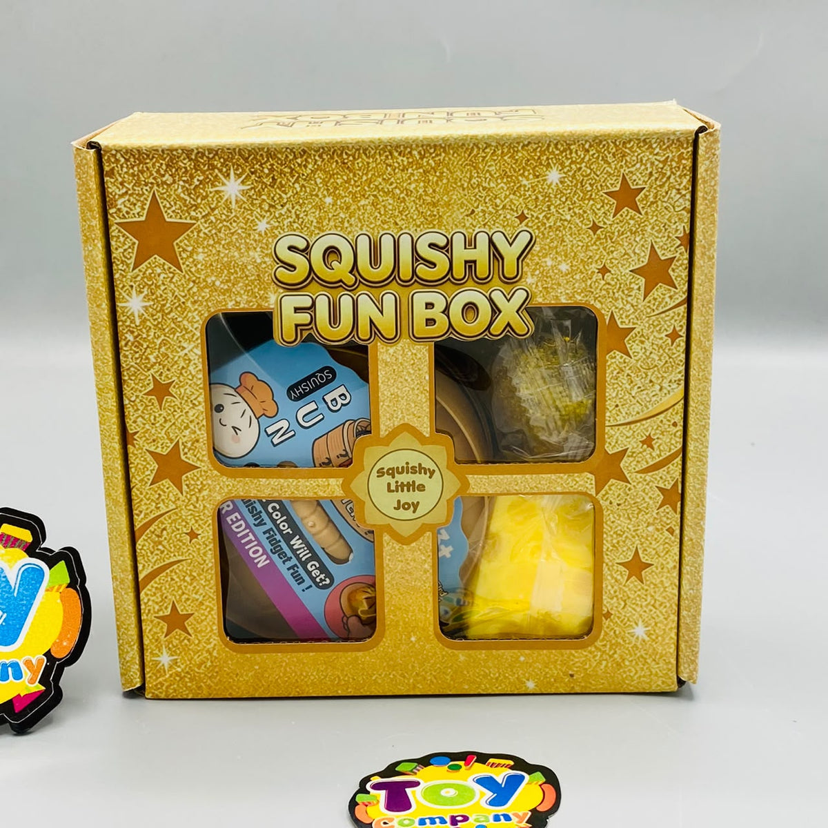 4Pcs Squishy Fun Box