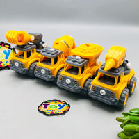 4Pcs DIY Engineering Screw Vehicles