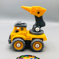 4Pcs DIY Engineering Screw Vehicles