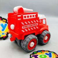 4Pcs DIY Fire Fighting Screw Vehicles