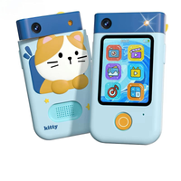 Kids Kitty Rotating Dual Camera Digital Touch Phone