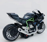 1:12 Mini Diecast Kawasaki Model Bike