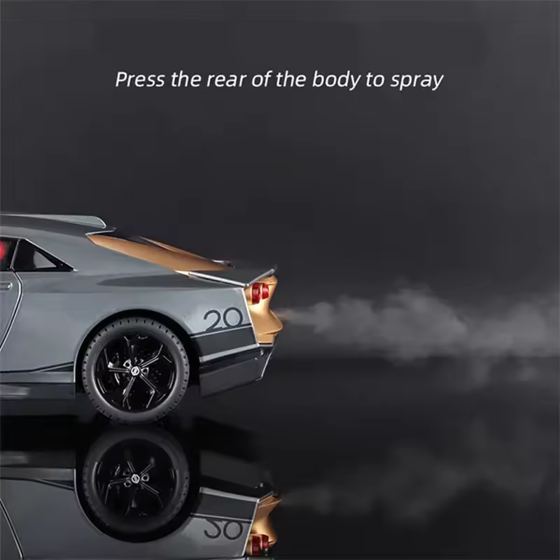 1:18 Diecast Nissan GTR50 Model Car With Smoke