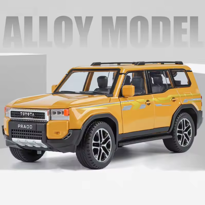 1:24 Diecast Toyota Land Cruiser Prado LC250 Model