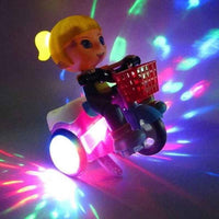 Thumbnail for Girl Stunt Tricycle Model Toy Car