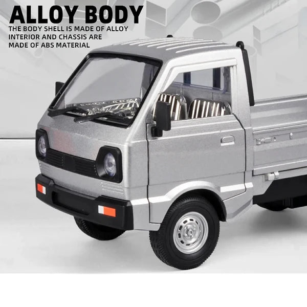 1:24 Diecast Suzuki Pickup Model Truck With Gold Bricks