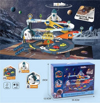Electric Orbital Space Track Set With Cars & Map