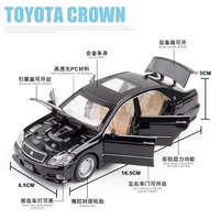 1:32 Diecast Toyota Crown Model Car
