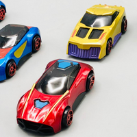 1:42 Alloy Marvel Avengers Cars Set - 6Pcs