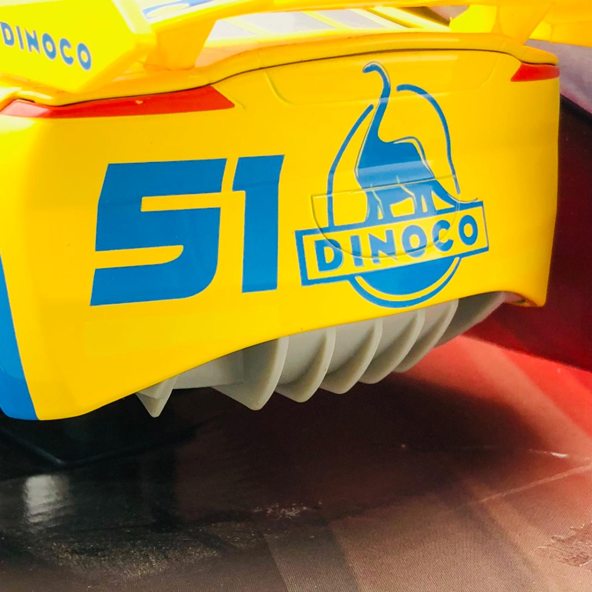 Diecast Disney Pixar Dinoco Jackson Storm Car