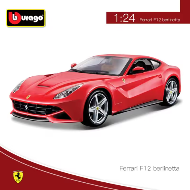 Bburago 1:24 Ferrari F12 Berlinetta Model