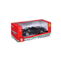 Bburago 1:24 Ferrari LaFerrari Aperta Model - Black