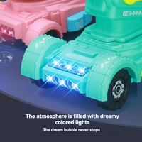 RC Tank Colorful Bubble Machine