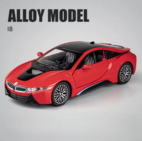 1:32 Diecast BMW i8 Model Car