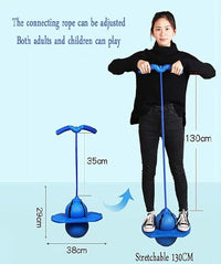 Sports Jumping Fitness Elastic Ball Game - Blue ​