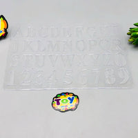 A-Z Capital Alphabet & Numbers Stencil Set