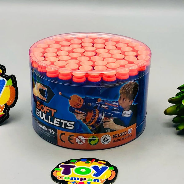65Pcs EVA Soft Dart Bullets - Flat Type
