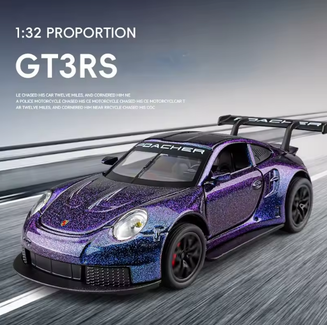 1:32 Diecast Porsche 911 GT3 Model Car