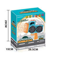 139 Holes Sprinkler Bubble Gun With LED Lights