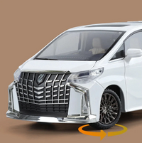 1:24 Diecast Toyota Alphard Van With Key