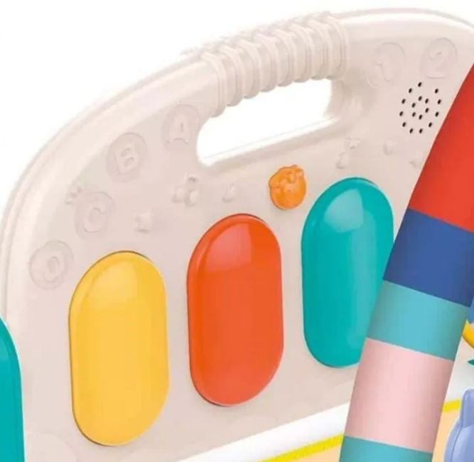 Huanger Baby Owl Piano Play Gym - Green