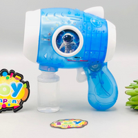 Kids Space Themed Colorful Bubble Gun