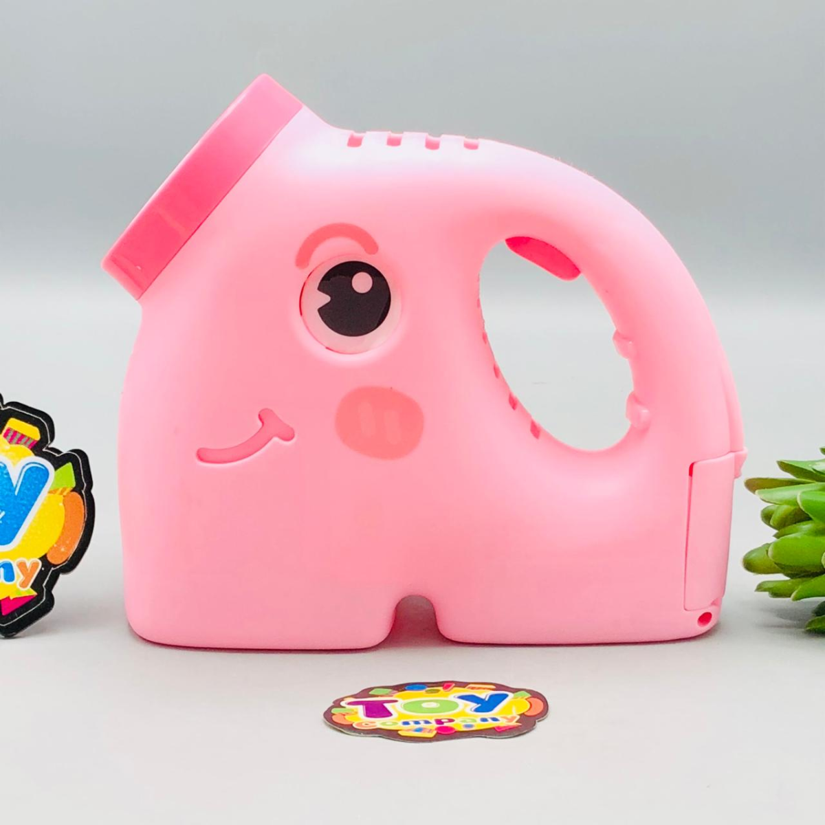 Electric Cute Elephant Colorful Bubble Machine