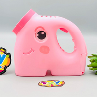 Electric Cute Elephant Colorful Bubble Machine