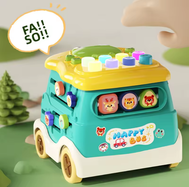 Multi-functional Baby Musical Auto-Bus