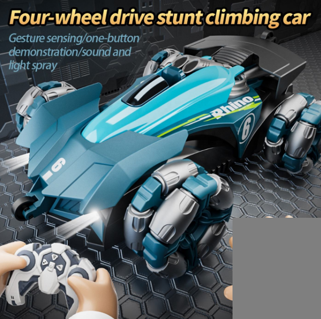 RC 4WD Rhino Stunt Spray Car