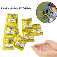 500Pcs Crystal Water Bullets Pack - 1Pc