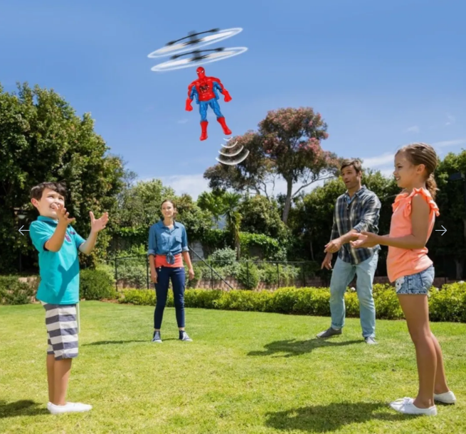 Hand Sensor Flying Spiderman Aircraft