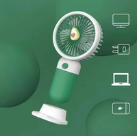 Rechargeable Handheld Fruit / Flower Decoration Fan - Assortment