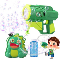 Electric Cute Dinosaur Backpack Colorful Bubble Gun