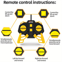 40MHz Remote Control Dumper With Lights