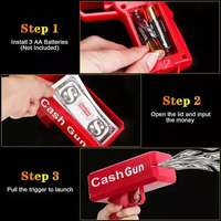 Electric Super Money Rain Gun Toy