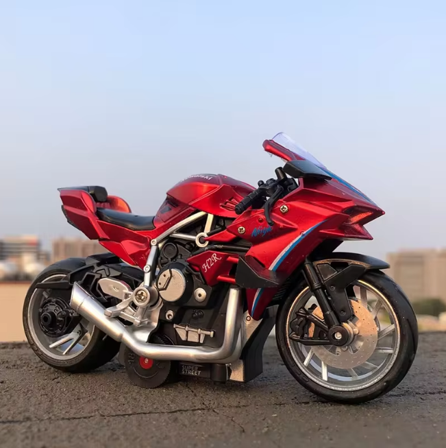 1:12 Diecast Kawasaki Ninja H2R Bike Model