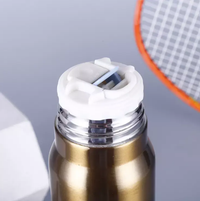 500ml Stainless Steel Crystal Water Bottle