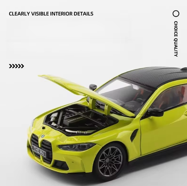 1:23 Diecast BMW M4 Official Licensed Model