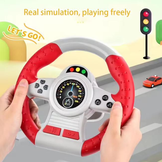 Simulate Driver Steering Wheel With Sound