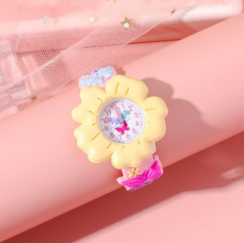 Unique Themed Silicon Strap Watch For Girls - Assortment