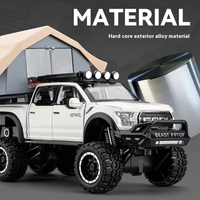 1:24 Diecast Ford Raptor F150 Camping Truck