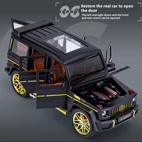 1:24 Diecast AMG G63 Model Car With Smoke